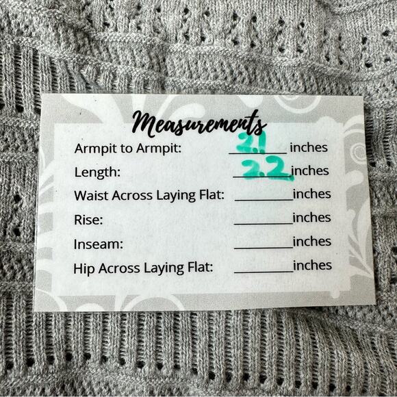 NEW Banana Republic Women’s Heather Gray Pointelle Cardigan Sweater Size L - Picture 13 of 13